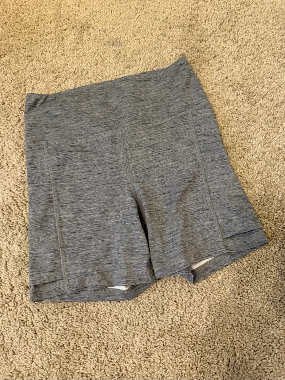 Senita Athletics 5" Shorts (Heather Grey), Small!
